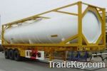 40ft Tank Container Semi Trailer