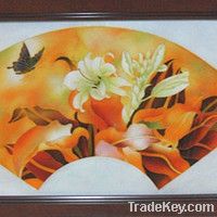 Chinese artworks cloisonne handicraft painting for interior decorating