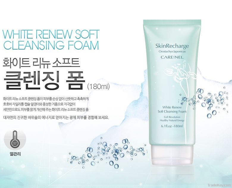 CARE:NEL White Renew Soft Cleansing Foam