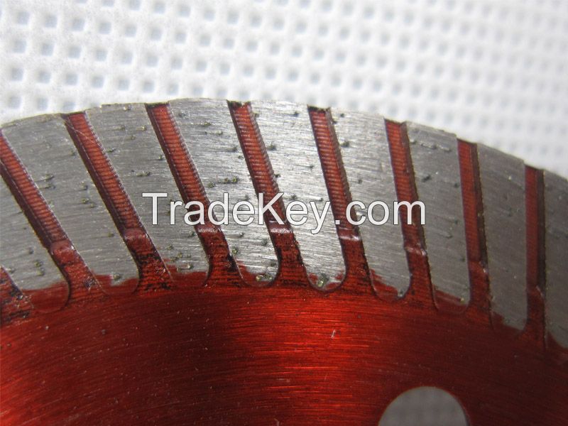 4inch/105mm hot pressed turbo diamond saw blade for ceramic tile