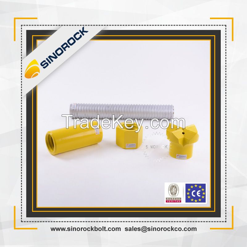 Sinorock mining self drilling hollow anchor bolts