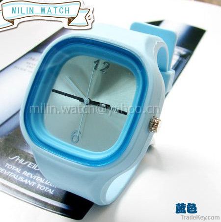 silicone watch