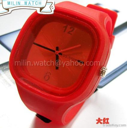 silicone watch