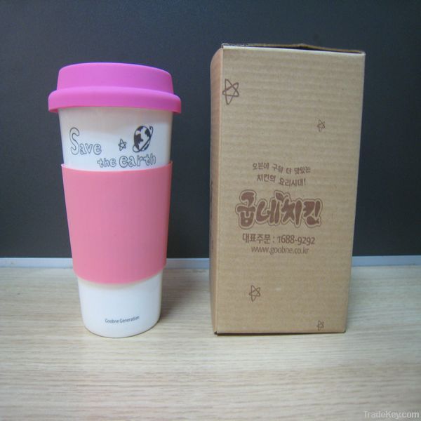 lovely silicone travel mug