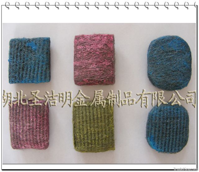 steel wool soap pad