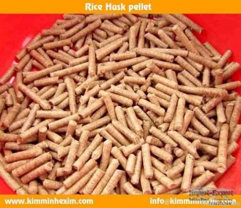 rice husk pellet