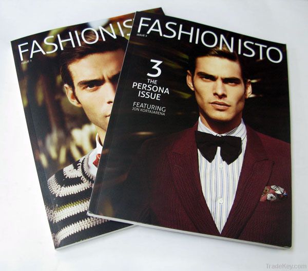 2012 China fashional magazine printing with low price