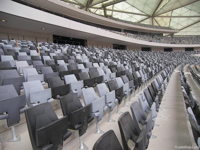 aluminum sports public tip-up seating, spectator use