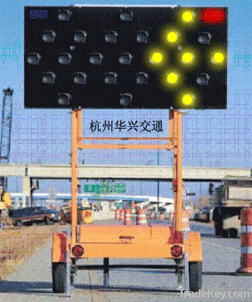 Solar Arrow Board Trailer