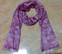 100%silk scarf
