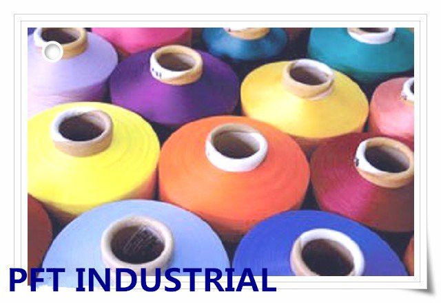 Dope Dyed Polyester Textured Yarn DTY300D