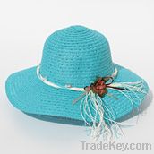 Ladies’ Fashion Wide Large Brim Straw Hat(BL403)