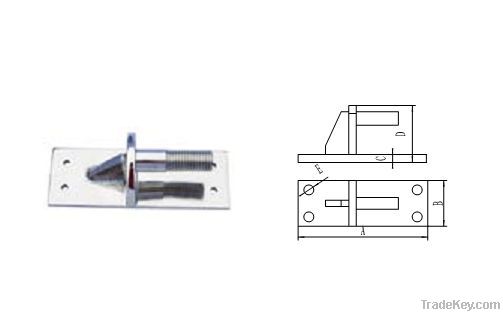 High Polished Marine Hardware Hinges