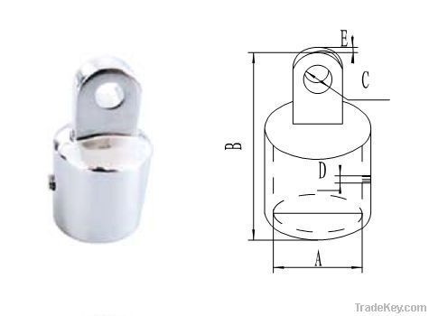 High Polished Marine Hardware Top Caps