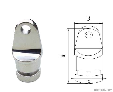 High Polished Marine Hardware Top Caps