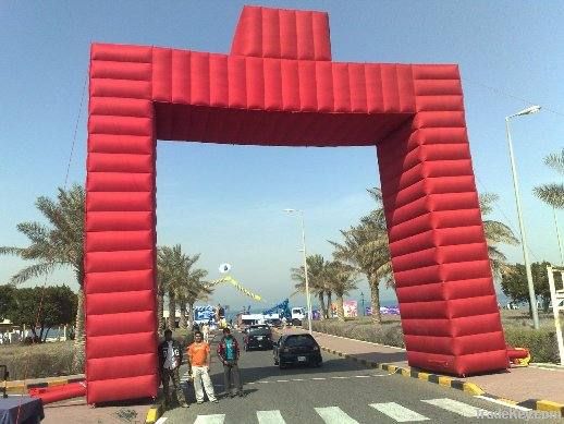 custom inflatable arch