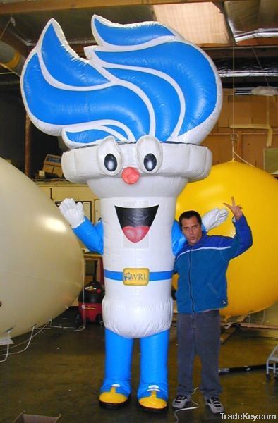 inflatable cartoon