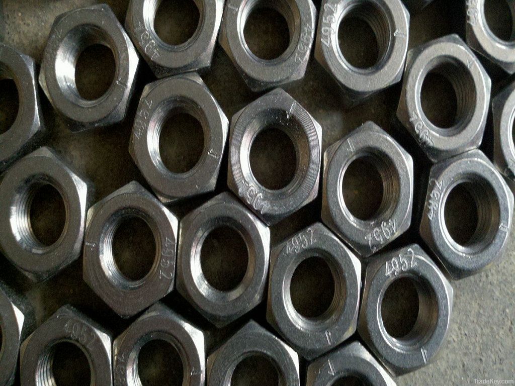 Nimonic 80A Hex nuts