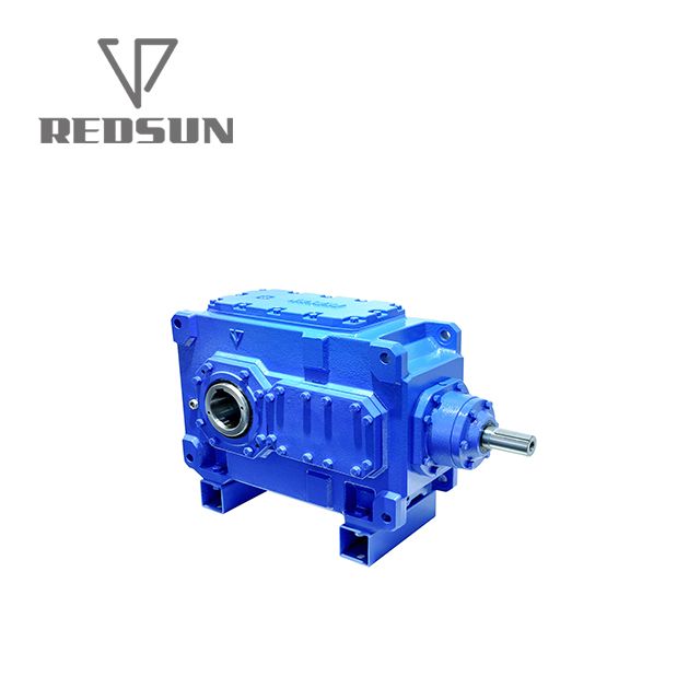 Industrial B series spiral bevel right angle gear reducer