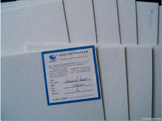 nonwoven chemical sheet