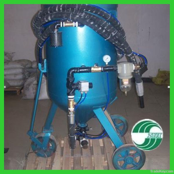 Sand blasting machine