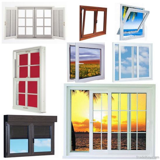 PVC window with high quality and durable design