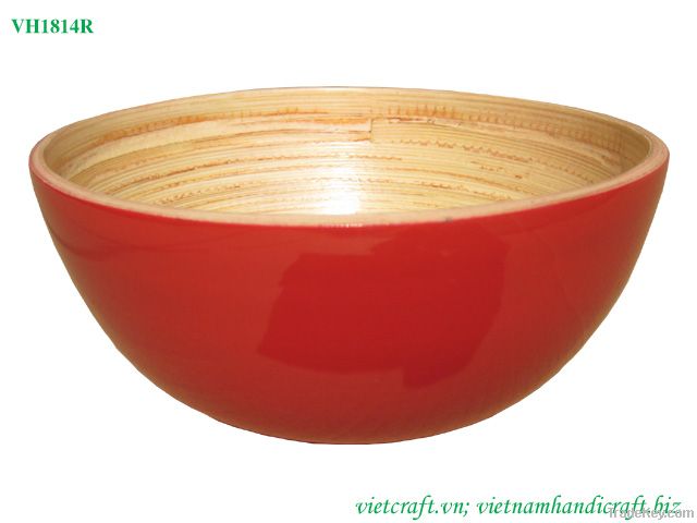 Bamboo Salad Bowl