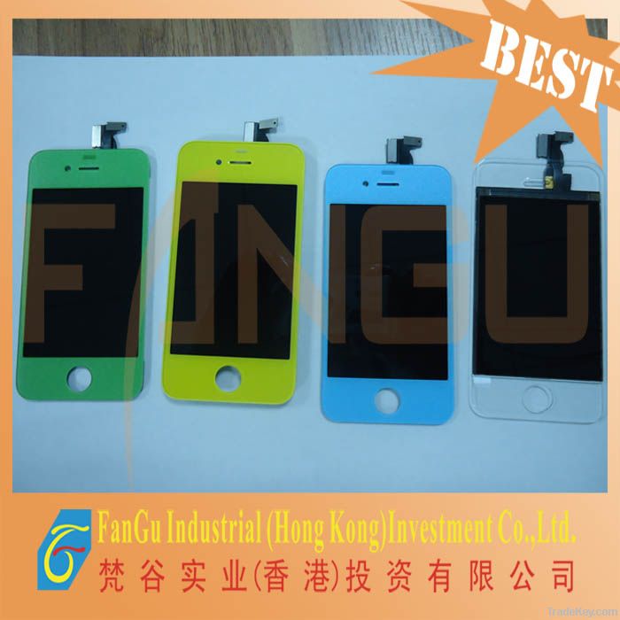 LCD For iPhone4G 4S Digitizer display touch Screen Back Cover Housing