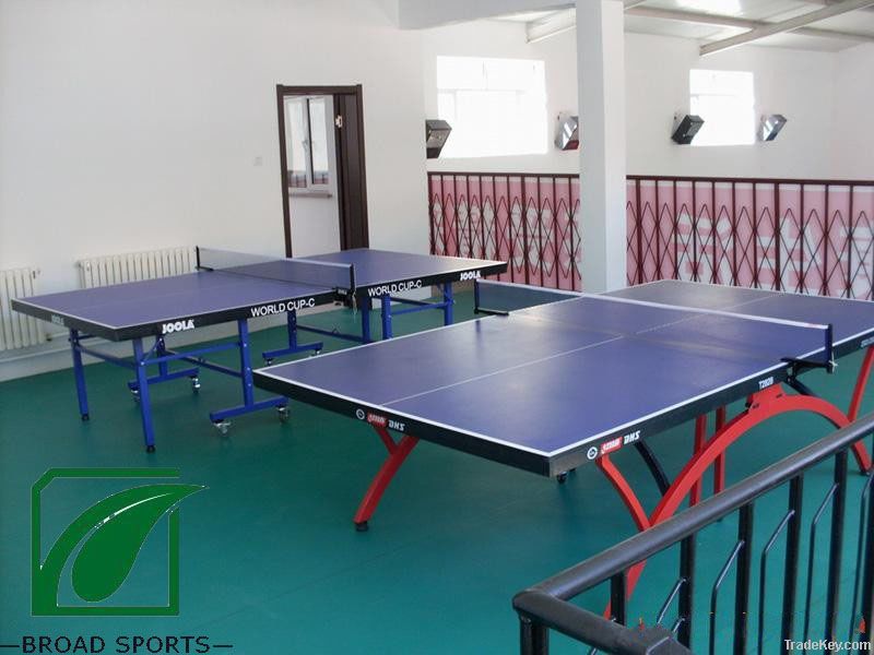 Indoor Table Tennis sports pvc flooring