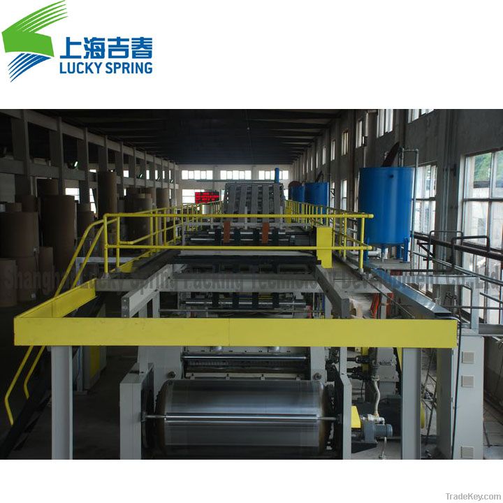 corrugated cardboard production line