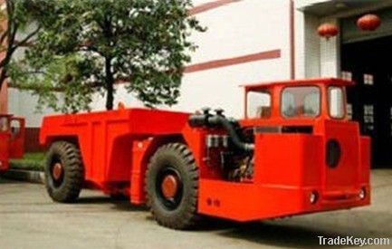 Underground dump truck