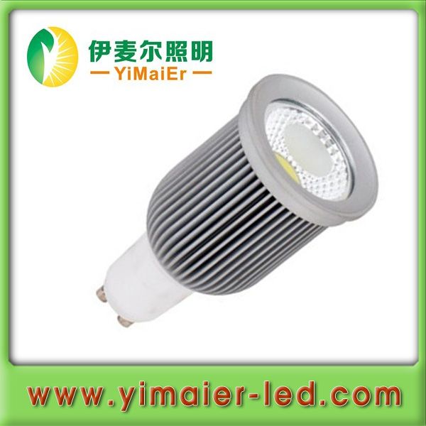 Yimaier 2013 hot sale 9w cob led gu10.dimmable bulb gu10 led spotlight