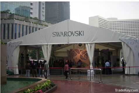 Portable exhibition show tent