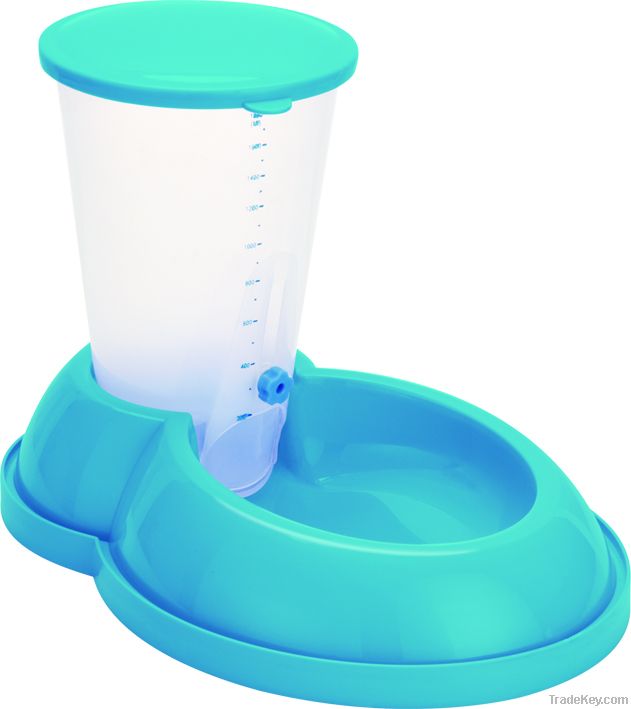 plastic pet feeder, plastic dog feeder, plastic cat feeder