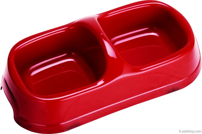 plastic pet bowl, dog bowl, dog feeder