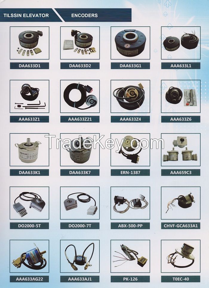 Lift parts, encoders