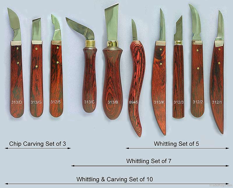 Wood carving tools set