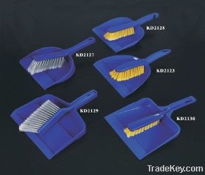 dustpan & brush set, bloom, brush