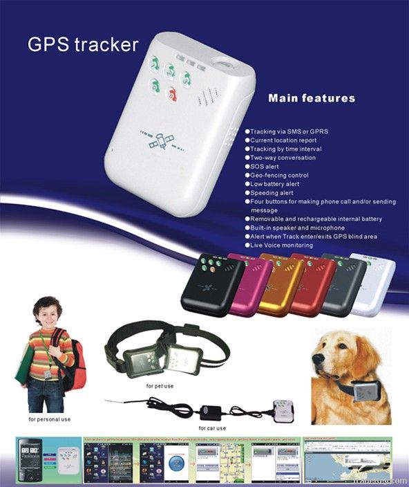 Personal/pet gps tracker