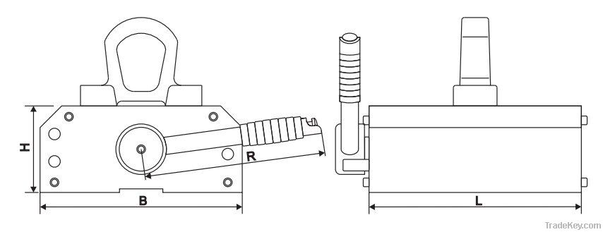 Double Magnetic Circuit Lifter