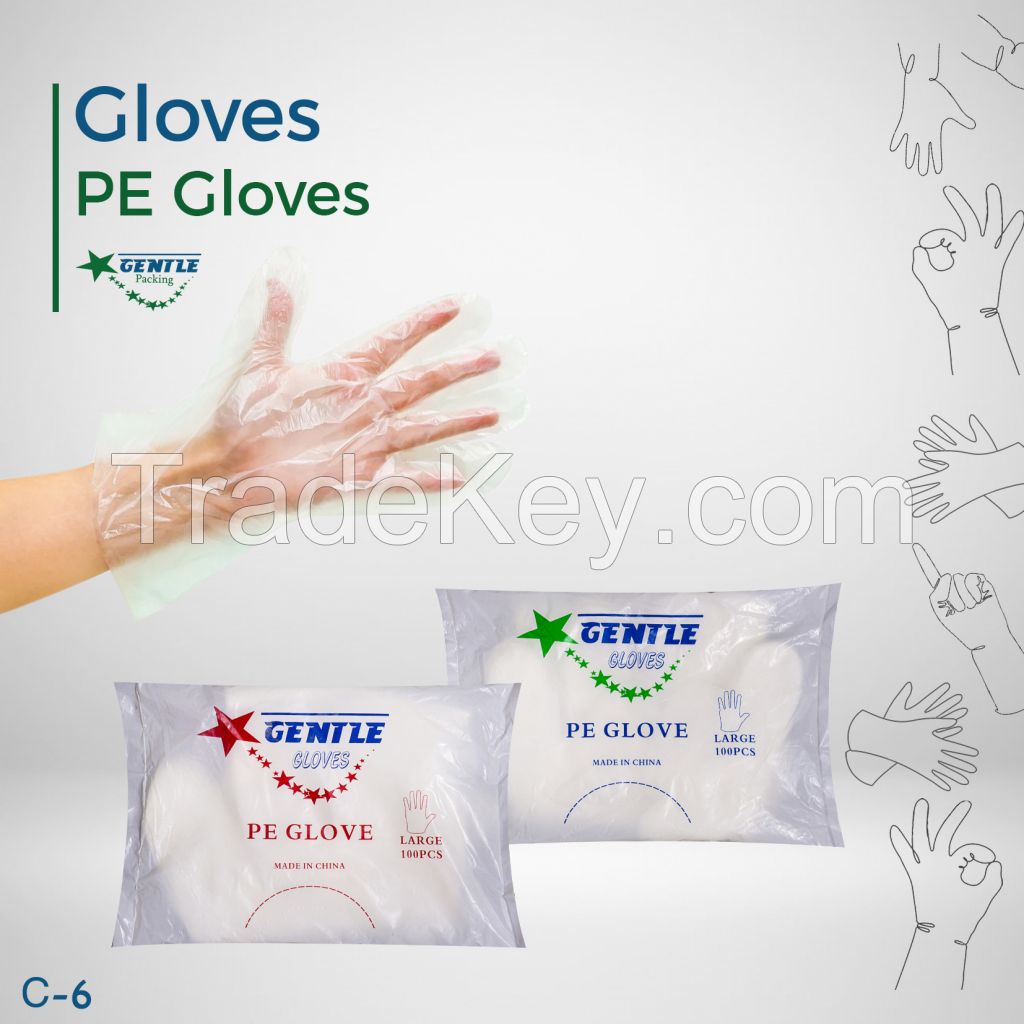 PE gloves