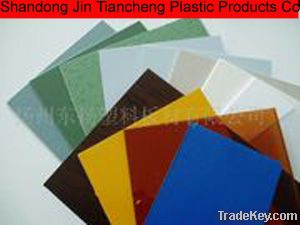 PVC rigid clear color transparent sheet