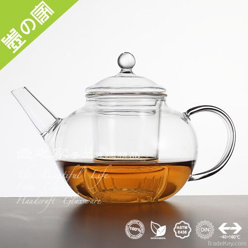 glass teapot