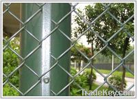 Chain link fence