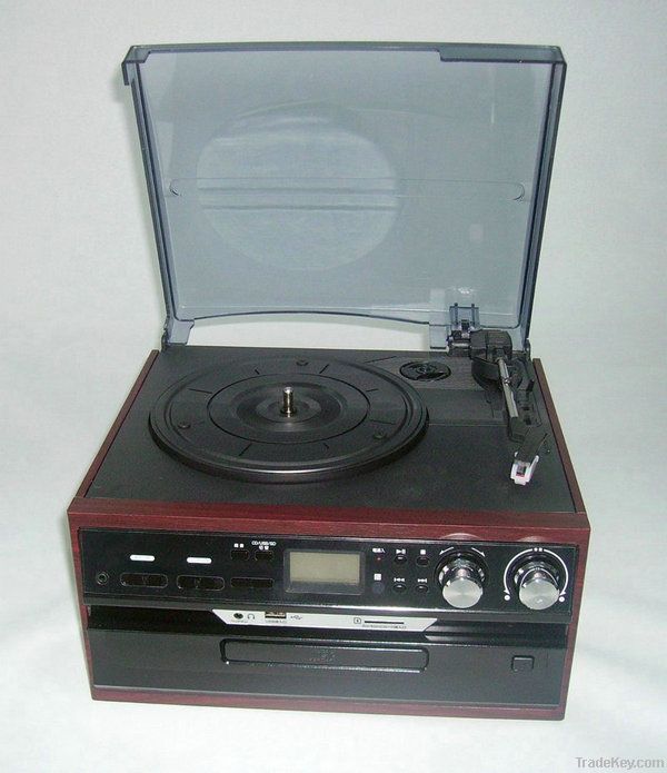 retro hi-fi usb turntable player