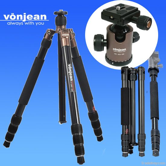 VT-548Z tripod Brown - VD-363 QX ballhead