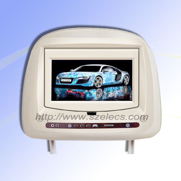 7 inch  Headrest DVD player  withTouch screen