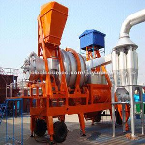 mobile asphalt mixing plant