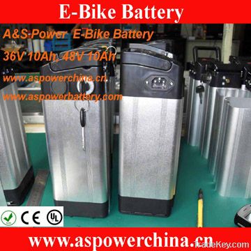 36v 10ah Electric Bicylce Battery Pack With Bms, Charger