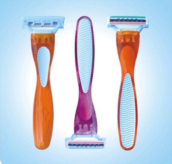 Disposable Triple Blades Razor for women/Femail Razor Blades